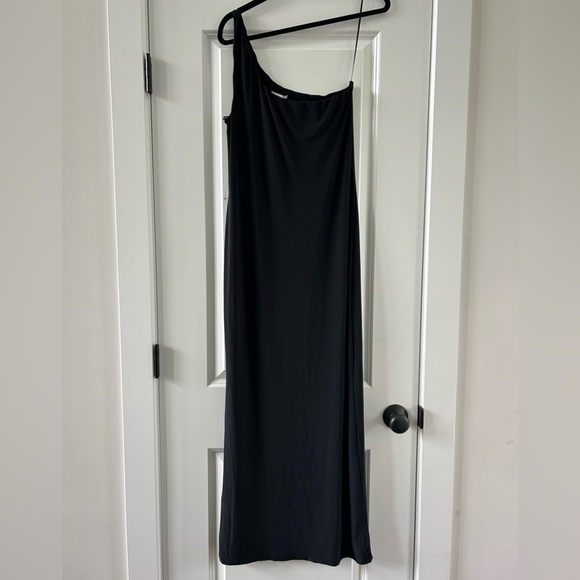 Topshop Super Soft Shaping One Shoulder Slip Dress - Picture 2 of 7
